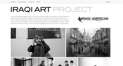 Desktop Screenshot of iraqiartproject.org